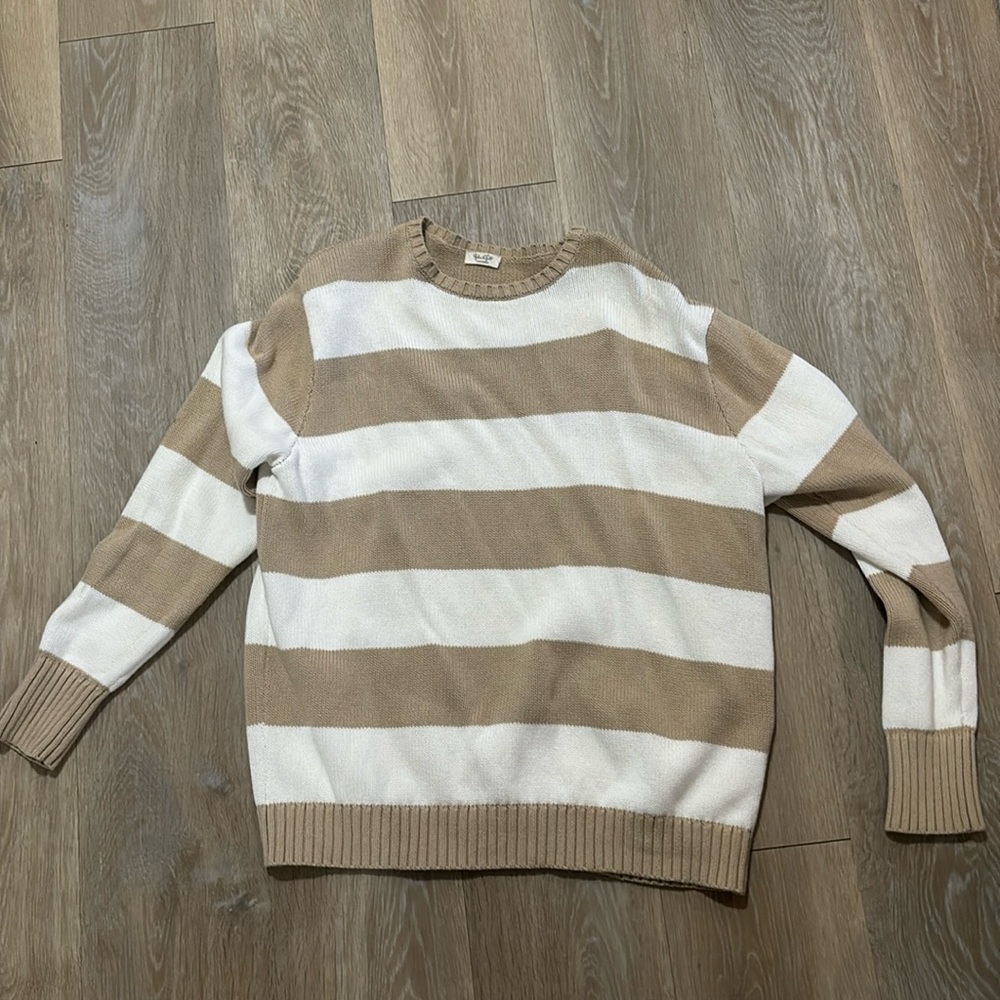 Striped sweater from PacSun.